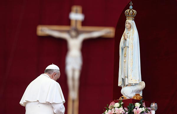 PRAYER TO MARY POPE FRANCIS