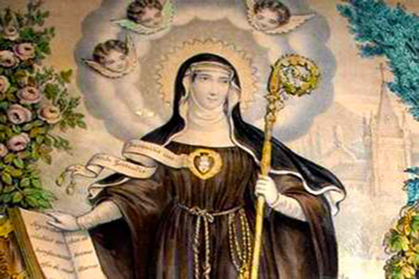 St. Gertrude and the Holy Souls
