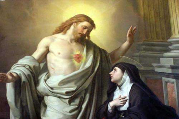 St Margaret Mary and Sacred Heart